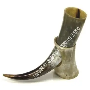 Drinking Horn with Stand